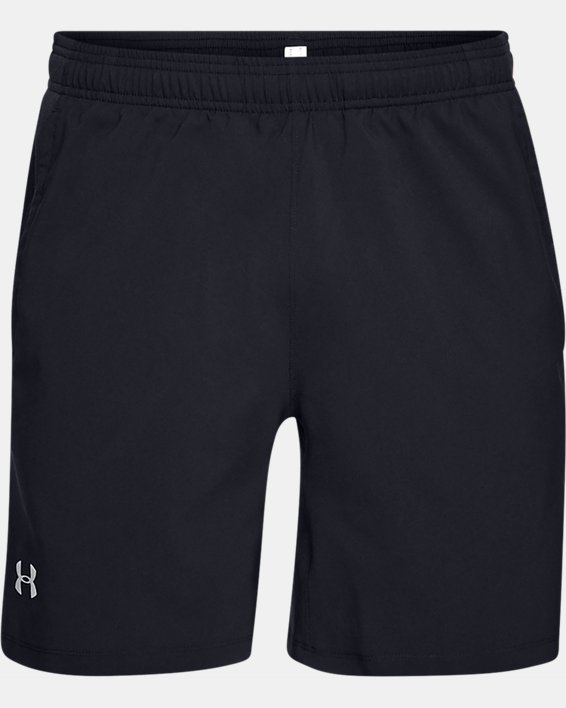 Men's UA Launch SW 2-in-1 Shorts, Black, pdpMainDesktop image number 3